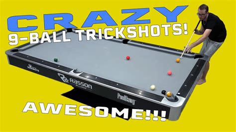 Crazy 9 Ball Pool Trick Shots Youtube