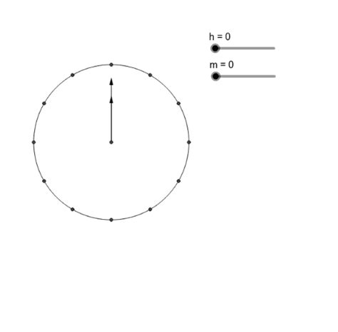 Clock Angles Geogebra
