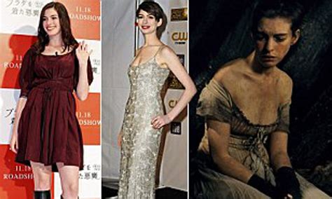 Anne Hathaway Before And After Les Miserables