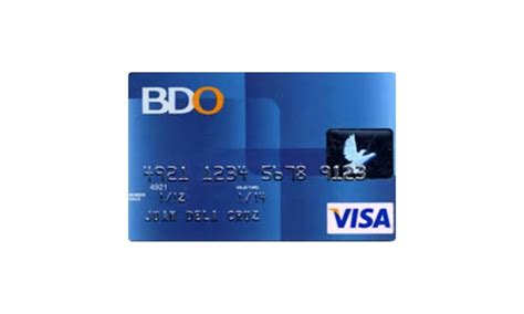 How To Get A Credit Card Bdo Visa Classic