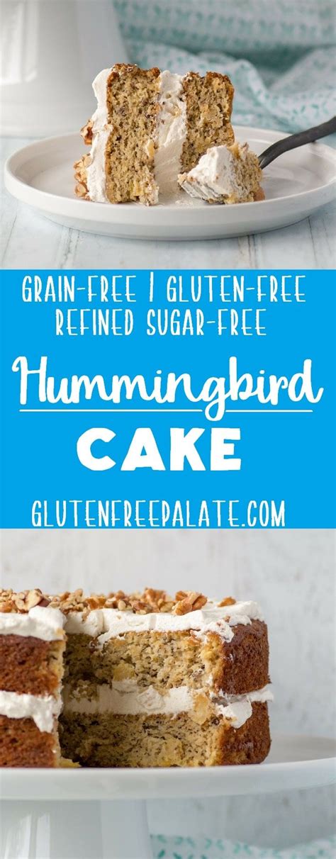 Sugar free deserts are much healthier and they also can be so tasty and so sweet. Grain-Free Hummingbird Cake | Hummingbird cake recipes, Sugar free recipes, Sugar free desserts