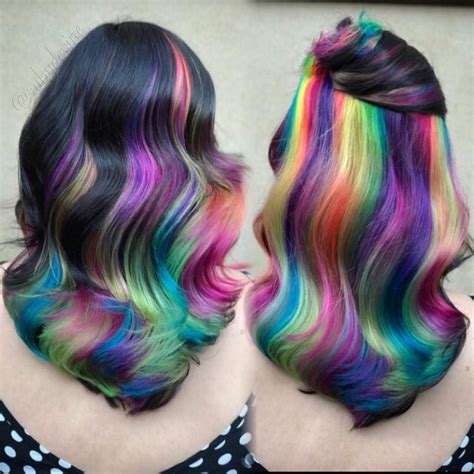 This Rainbow Hair Look Combines Every Instagram Hair Color