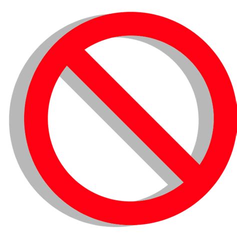 No Symbol Advertising Blog Clip Art Wrong Png Download Free Transparent No Symbol