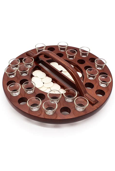 Communion Tray Round Wooden 34 Cup Australian Christian Resources