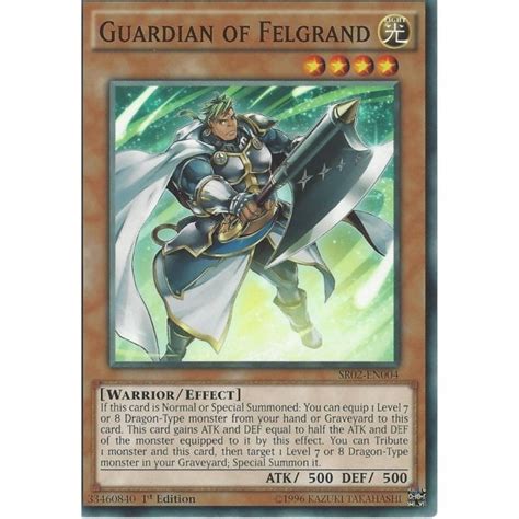 Yu Gi Oh Trading Card Game Yu Gi Oh Guardian Of Felgrand Sr02 En004