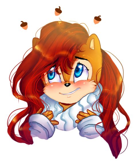 Sally And Acorns By Lilredgummie Archie Comics Characters Sonic Fan