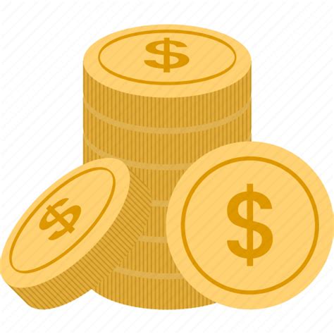 Coins Pile Money Cash Finance Currency Coin Icon Download On