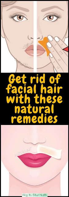 get rid of facial hair with these natural remedies warm up