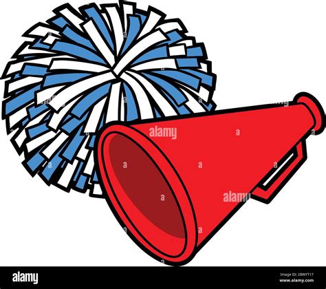 Cheerleading Icon An Illustration Of A Cheerleading Icon Stock Vector