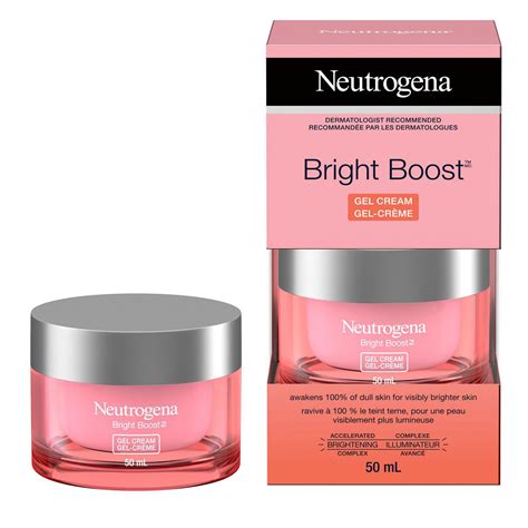 Neutrogena Bright Boost Gel Cream Brightening Face Moisturizer With