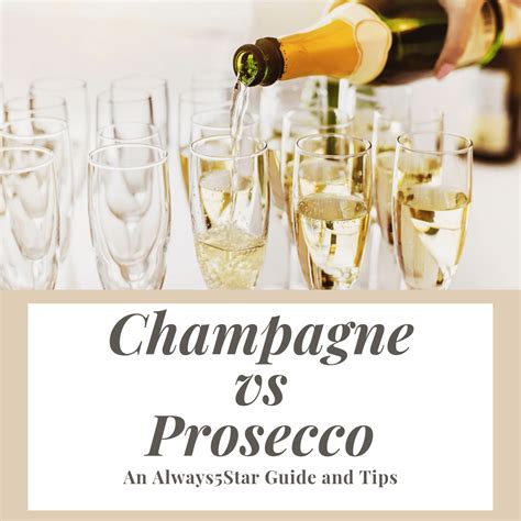 The Difference Between Prosecco And Champagne Comparation 48 Off