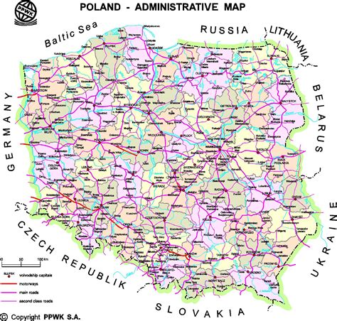 ˈpɔlska , amtlich republik polen, polnisch rzeczpospolita polska, ) ist eine parlamentarische republik in mitteleuropa. Karten von Polen | Karten von Polen zum Herunterladen und ...