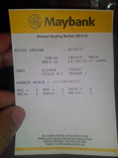 Pada menu maybank, pilih transfer. Perhatian!! Teknik Terbaru Scammer - Tipu guna Slip ...