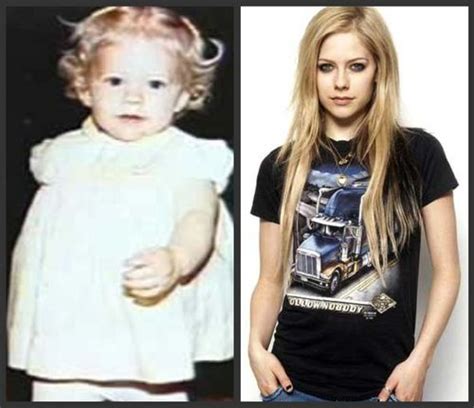 Baby Avril Grown Up Avril Avril Lavigne Celebrity Babies American