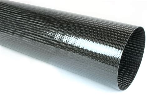 Braided Carbon Fiber Round Tubing Id X Dragonplate