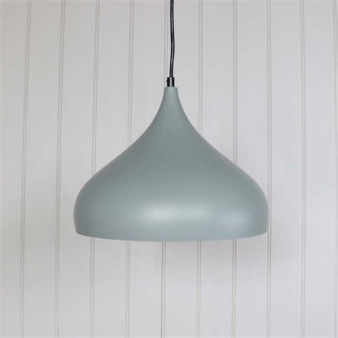 They cool people effectively by increasing air speed. Grey Metal Dome Pendant Ceiling Light Fitting - Windsor Browne