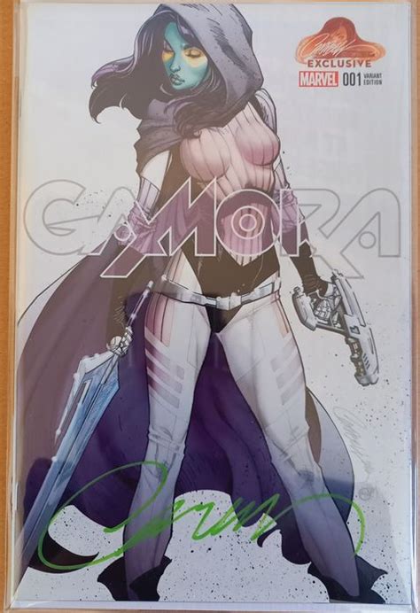Marvel Gamora Signed By J Scott Campbell Sold Out Catawiki