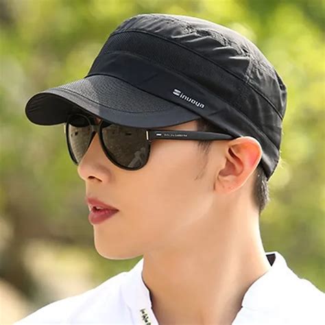 Xdanqinx Mens Hats Summer Mesh Breathable Baseball Caps Sport Ultra