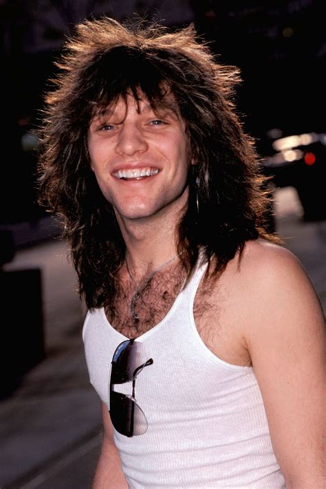 The 50 Most Iconic Hairstyles Of All Time Jon Bon Jovi Bon Jovi Bon