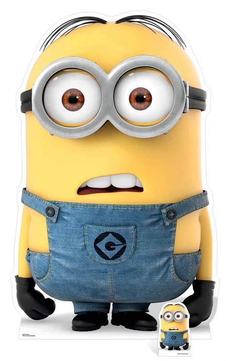 Dave Minion From Despicable Me 3 Cardboard Cutout Standee Stand Up