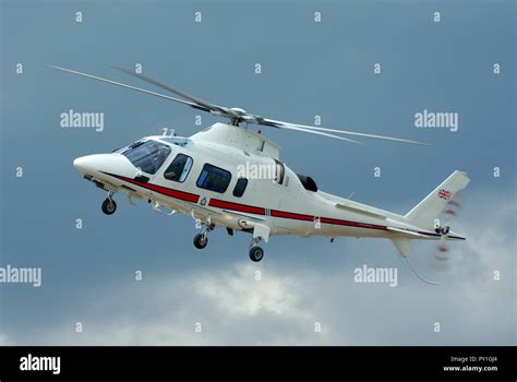 Agusta A109 Power Helicopter Of Raf Royal Air Force Serial Zr322 Of 32