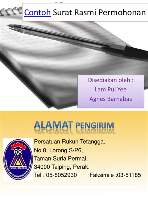 Sk pengurus masjid adalah salah satu sk yang dikeluarkan/ditetapkan oleh kepala desa untuk menetapkan mengangkat susunan pengurus masjid di desa. Contoh Surat Rasmi Permohonan