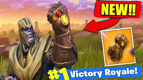 New Thanos Game Mode Fortnite Battle Royale Infinity Gauntlet
