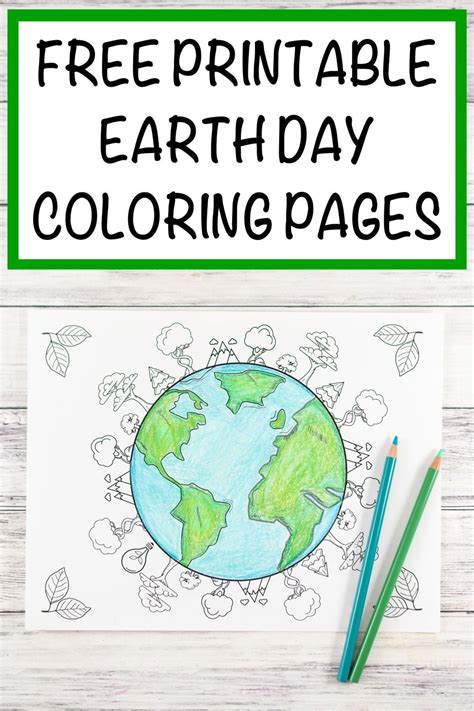 I love the lettering and the round/spherical shape to infer the shape of the earth. 20+ Earth Day and Environmental Coloring Pages | Earth day ...