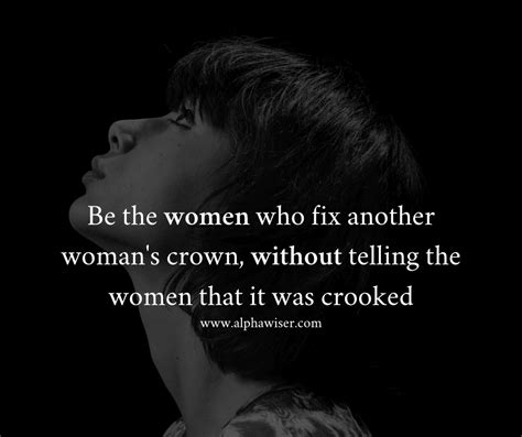Be The Women Who Fix Another Womans Crown Without Telling The Women
