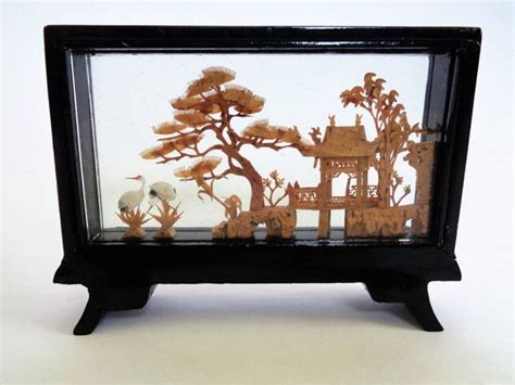5 out of 5 stars. Chinese Cork Carving, Vintage Chinese Diorama, Picture ...