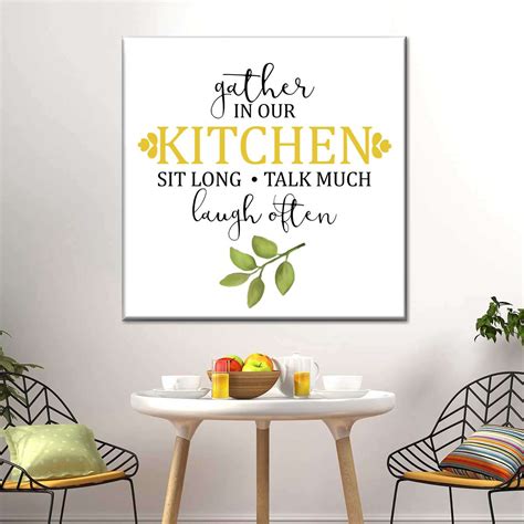 Gather In Our Kitchen Wall Art Digital Art By Kim Allen