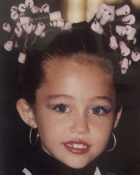 Miley Cyrus Cutest Childhood Photos See Her Baby Pics Hollywood Life
