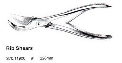 Rib Shears 9 228mm Surgical Instruments