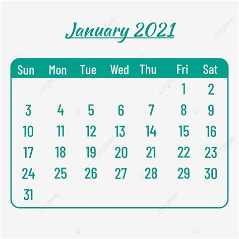 Moviente Centelleo Paleto Calendario Enero 2021 Adoración Recordar
