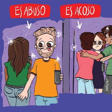 ¿sabés cuál es la diferencia entre un acoso y un abuso sexual es abuso cuando una persona es