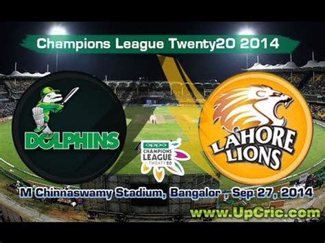 The champions league conducted by the union of european football associations (uefa) is the most prestigious club football tournament in the world. Dolphins v Lahore Lions at Bangalore - Champions League ...