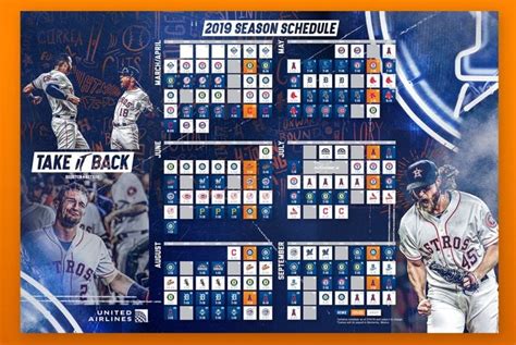The latest stats, news, highlights, scores, rumours, standings and more about the houston astros on tsn. April 5, 2019 Houston Astros - 2019 Schedule Magnet ...
