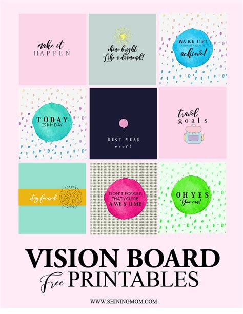 Free Vision Board Printables Yahoo Search Results Yahoo Image Search