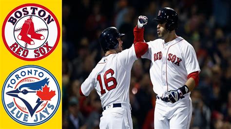 Blue Jays Vs Red Sox Blue Jays Vs Red Sox Mlb Live Stream Reddit 12up The Red Sox