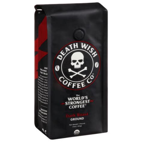 Death Wish Coffee Co Coffee Ground Dark Roast