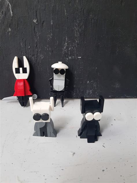 Lego Hollow Knight Characters Creative Brick Building