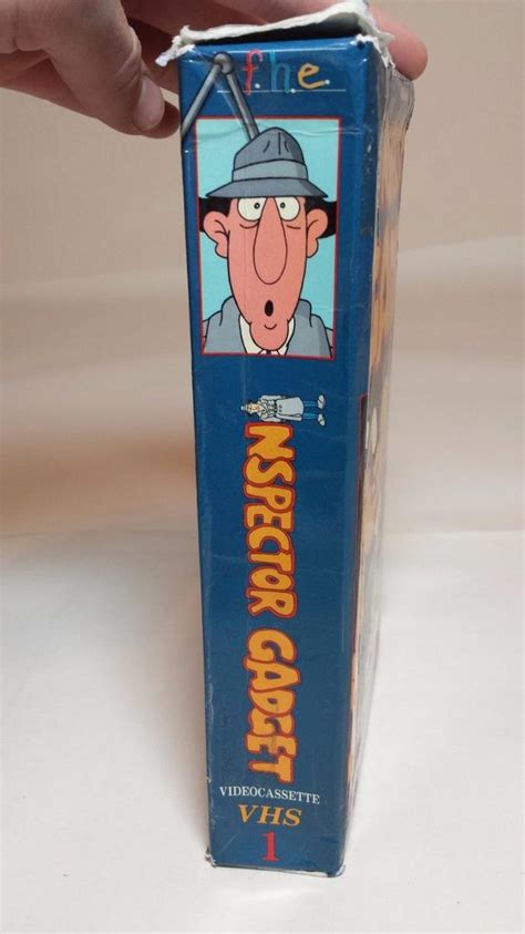 Inspector Gadget Animated Cartoon Vhs Movie In Box Fhe Childrens