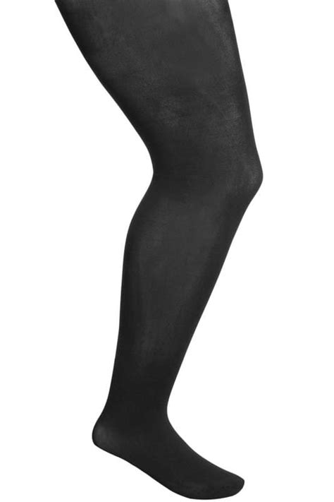 2 Pack Black 70 Denier Tights Plus Size 16 To 32