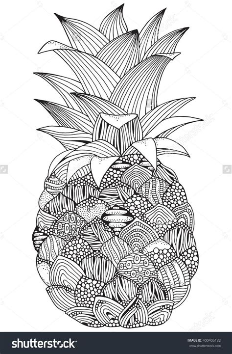 Pin On Pineapple Coloring Pages