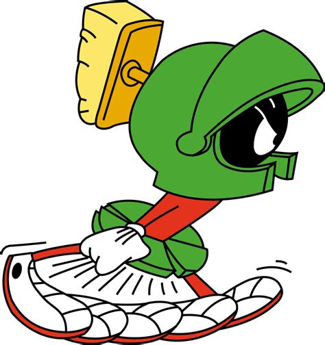 Marvin The Martian Face Clipart Best