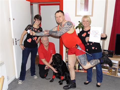 St Barnabas Join In The Connectability Fun With Duncan Cole As Cupid Service User Alister