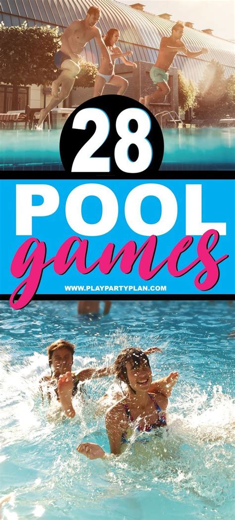 28 Fun Swimming Pool Games For All Ages Swimming Pool Games Pool Party Games Fun Pool Games