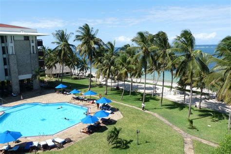 Pool Mit Strand Hotel Mombasa Continental Resort Shanzu Beach