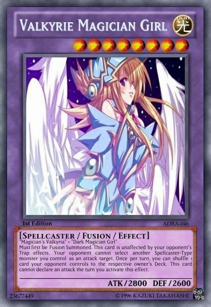 Girl G Adra Summoning Valkyrie Rogues Yugioh The Magicians I