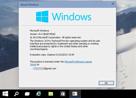 Windows 10 Technical Preview Build 9926 Hands On Making Good On